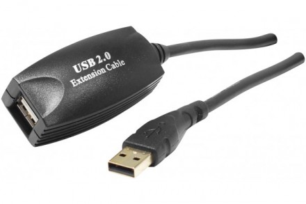 5 m Repeater-Kabel - USB 2.0