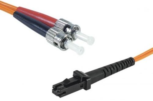 Cordon fibre optique MTRJ/ST 62,5/125 - 1.00 m