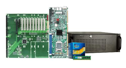 4HE Industrie-PC ROBO 8110VG2AR / Intel&#x000000ae; Core i5 3.1GHz (2400) / 8GB DDR3 / SSD 256Go/ 600Watts