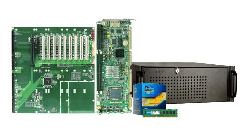 4HE Industrie-PC ROBO 8913VG2AR / PBPE-12A9 Core 2 Duo 3,00 GHz (E8400) / 2 GB / 460 W/Win 10