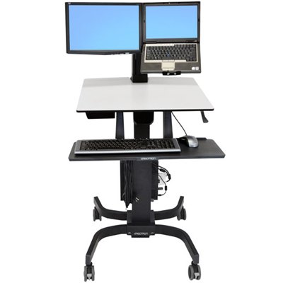 WorkFit-C, LCD & Portable de travail en position assise ou debout
