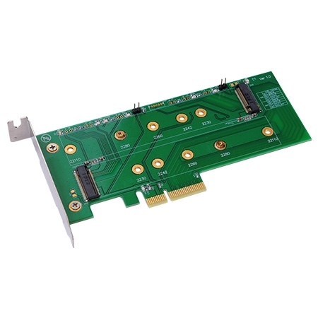 Adaptateur pour disque SSD vers PCI-E X4