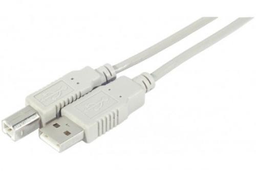 Cordon compatible USB 2.0 budget type AB M/M - 3,00m
