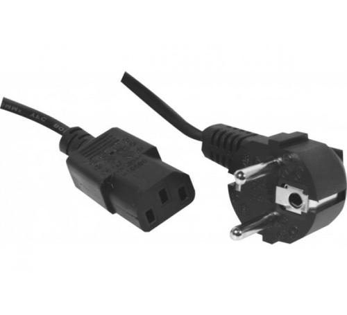 Standard power cord - black 0.60m
