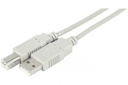 Cordon compatible USB 2.0 budget type AB M/M - 0,60m