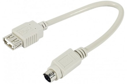 Adaptateur USB (type A femelle) à MiniDin6M