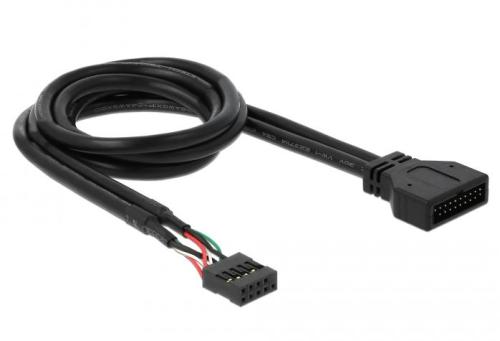 Cable USB 2.0 pin header female > USB 3.0 pin header male 30 cm