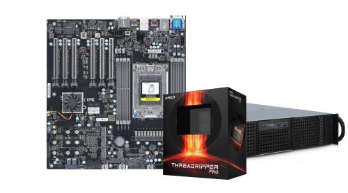 PC RACK 2U AMD Ryzen&#x00002122; Threadripper&#x00002122; PRO 5955WX 16C/32T 4GHz 64M / 32GO RAM /SSD 500Go/2x GIGA lan /windows 10 64 Bits  Garantie 3 ans