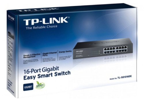 tp-link TL-SG1016DE interruptor inteligente fácil 16P gigabit manejable