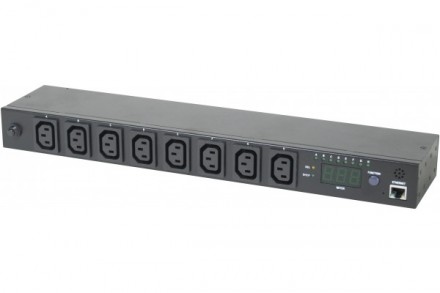 Multiprise administrable IP - 8 ports IEC