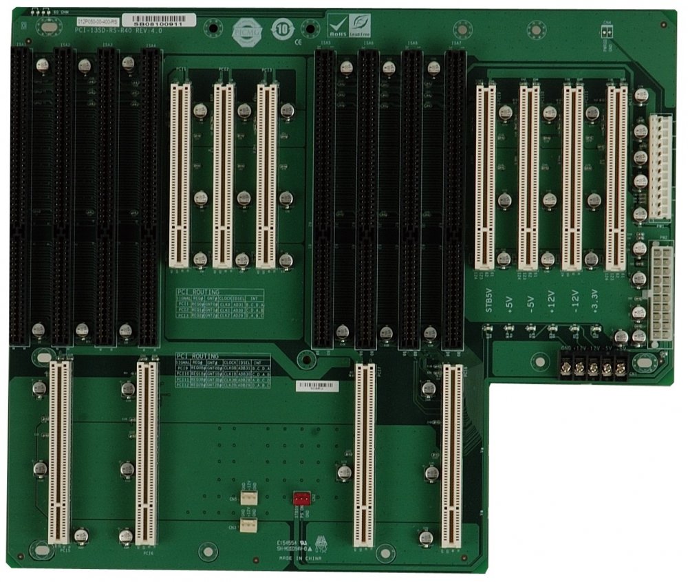 PCI-14P12 PICMG 14 SLOT INDUSTRIAL BACKPLANE BOARD WITH WARRANTY 