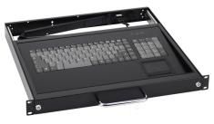 Cajón de teclado en rack 1U
