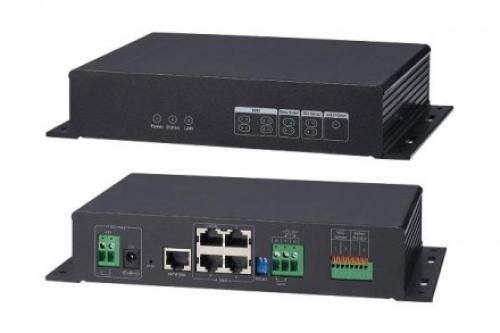 Monitoring IP Environnemental 4 ports +2 sondes Temp/Hum.