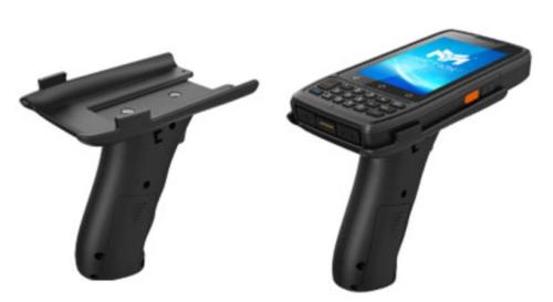 Pistolet pour tablette mobile durcie de 4 pouces