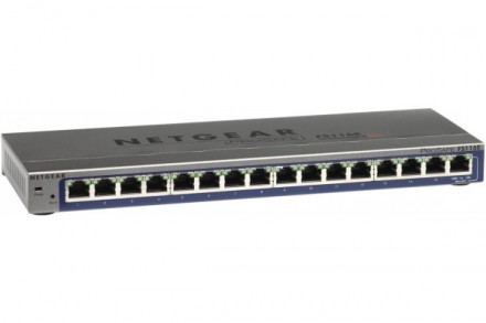 Netgear FS116E switch Prosafe+ 16 ports 10/100 manageable